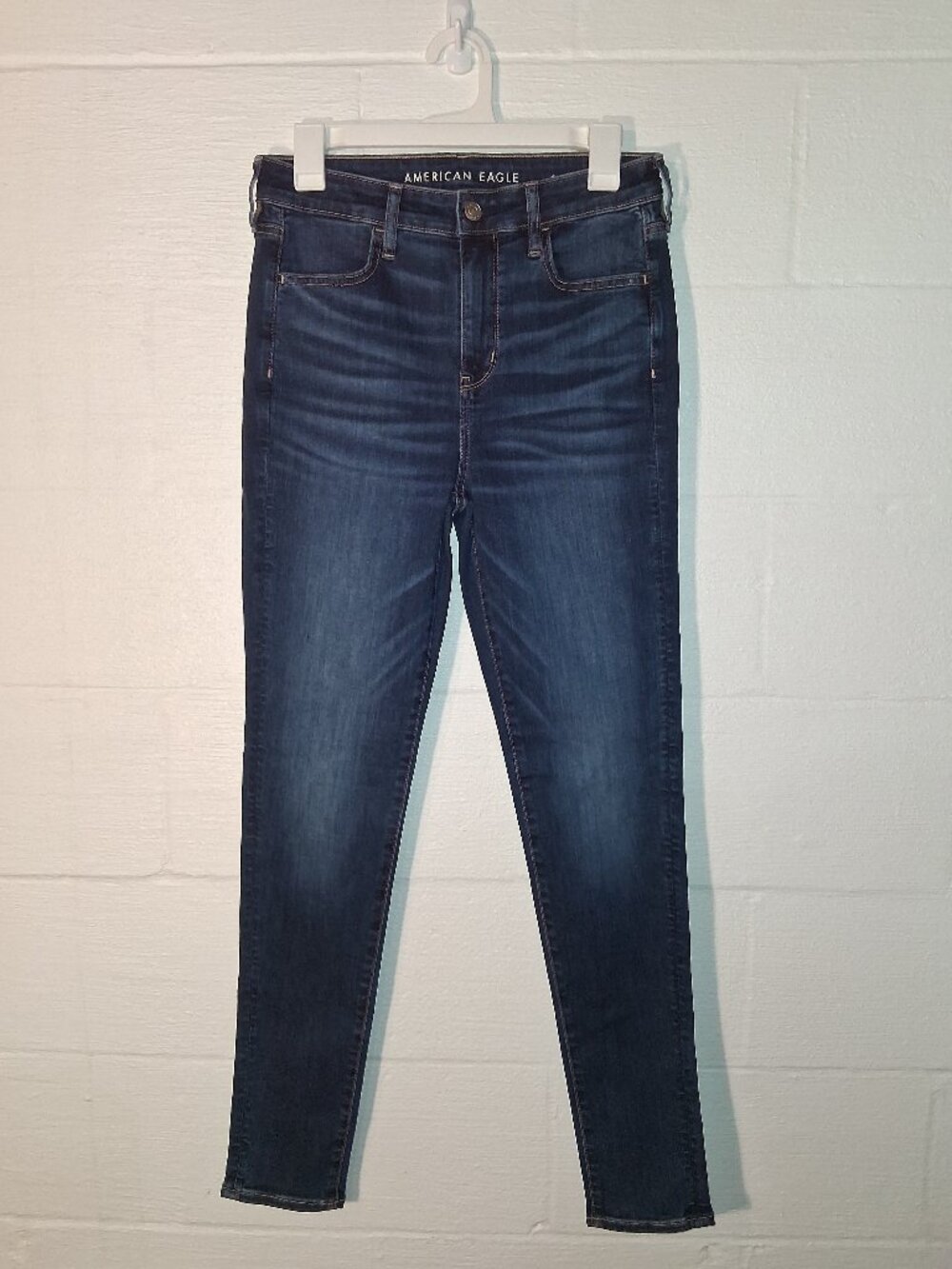 American Eagle Jeans Next Level Stretch High-Rise Jegging Women's Size 10 Long